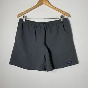 Mens Patagonia Baggies Gray 5” XL EUC!